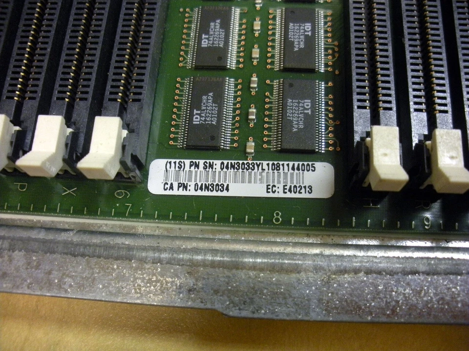 IBM 4073-7026 (CCIN 288A) 03N3034 03N3033 32-Slot Memory Carrier Card - Image 3 of 3