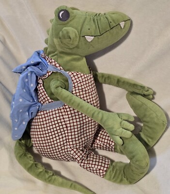 Ikea Fabler Krokodil Crocodile Alligator Plush Stuffed Toy  display picture 1