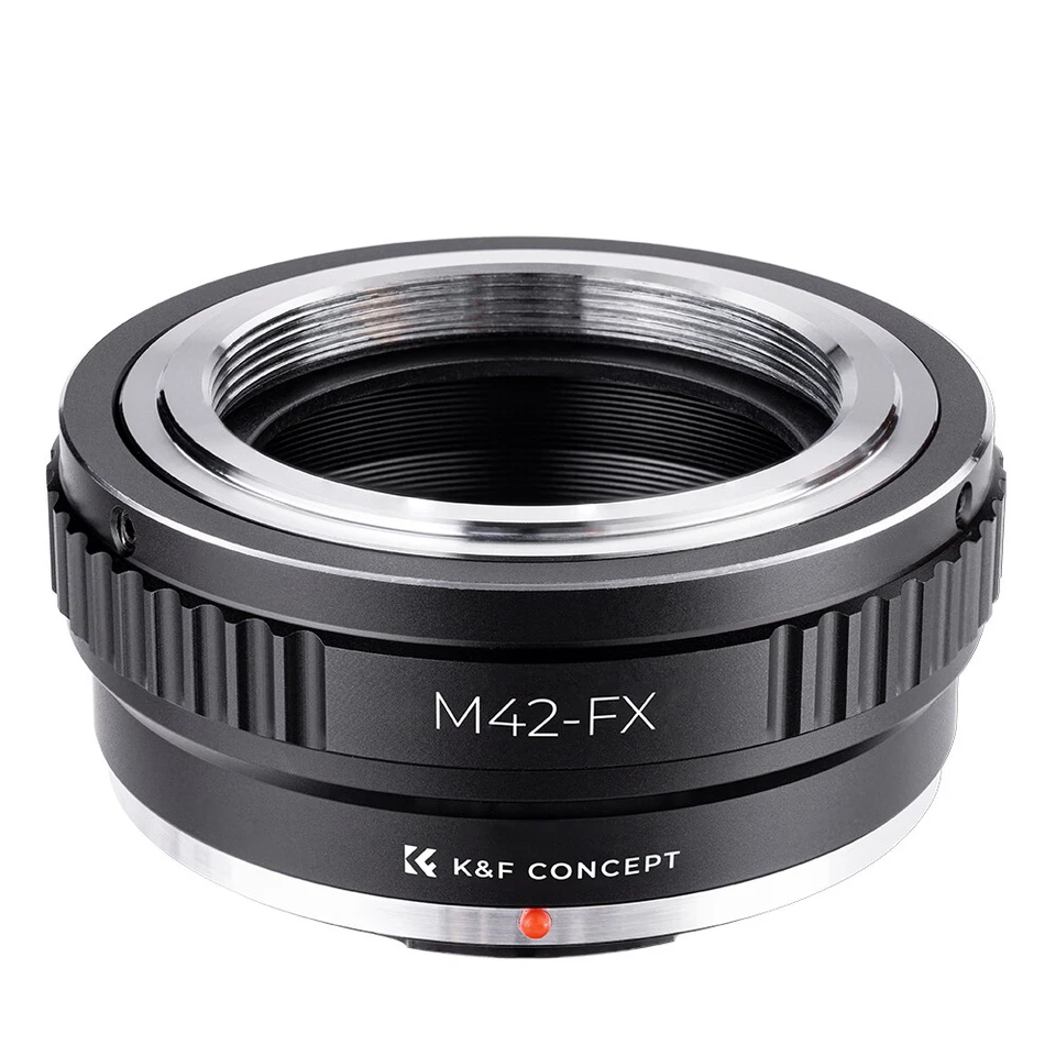 K&F Concept M42 to Fuji X Lens Mount Adapter for M42 Mount to Fujifilm FX Camera - Image 2 of 4