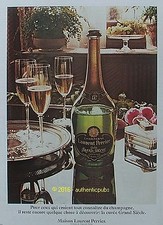 PUBLICITE LAURENT PERRIER