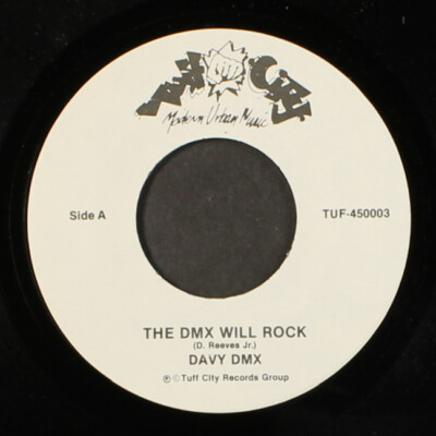 Davy Dmx: Der Dmx Wird Rocken / Selbes Tuff City 7'' Single 45 U/min
