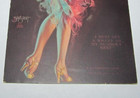 1940's Pin-Up Arcade Mutoscope Card "I Must Get A Wiggle On My Number's Next" — photo 3