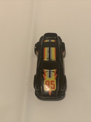 Vtg 1974 Hot Wheels Porsche P-911 Black #95 Racer Blackwall Gold Rims Hong Kong - Picture 3 of 6