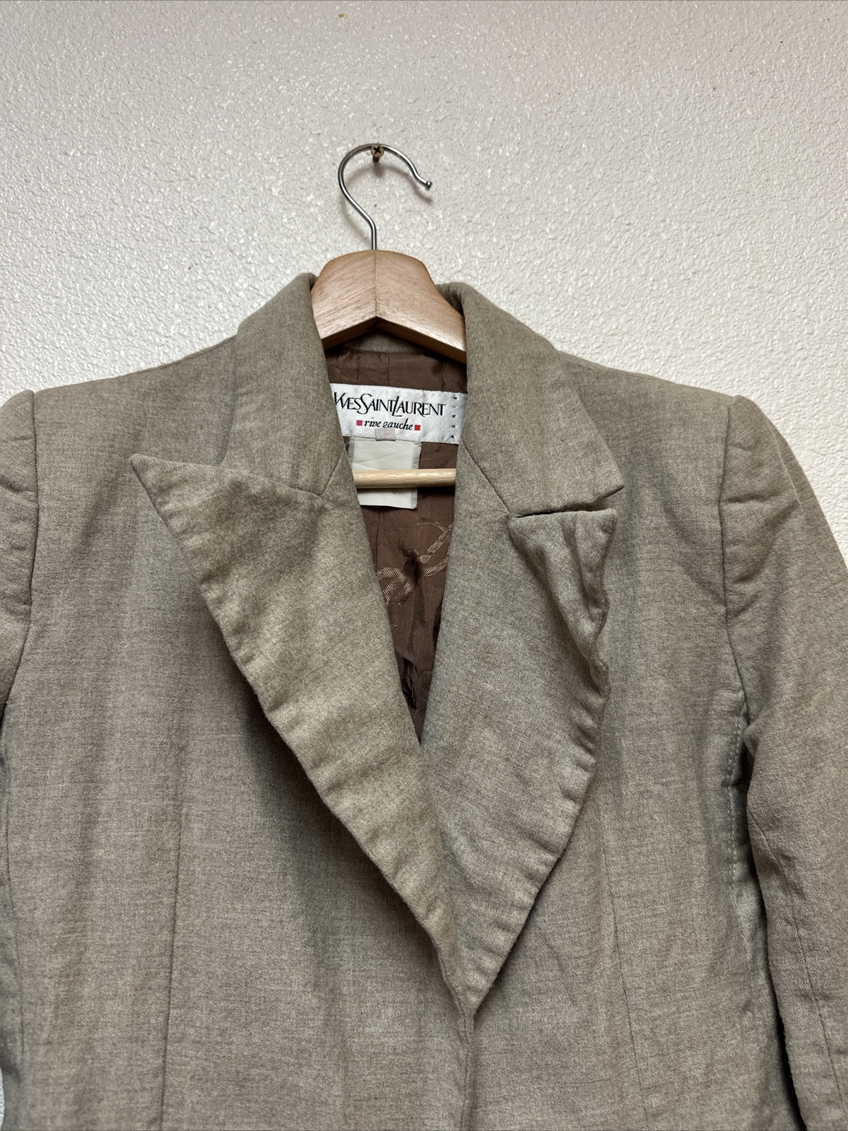 Blazer vintage Yves saint Laurent misto lana donna taglia 38 vedi foto