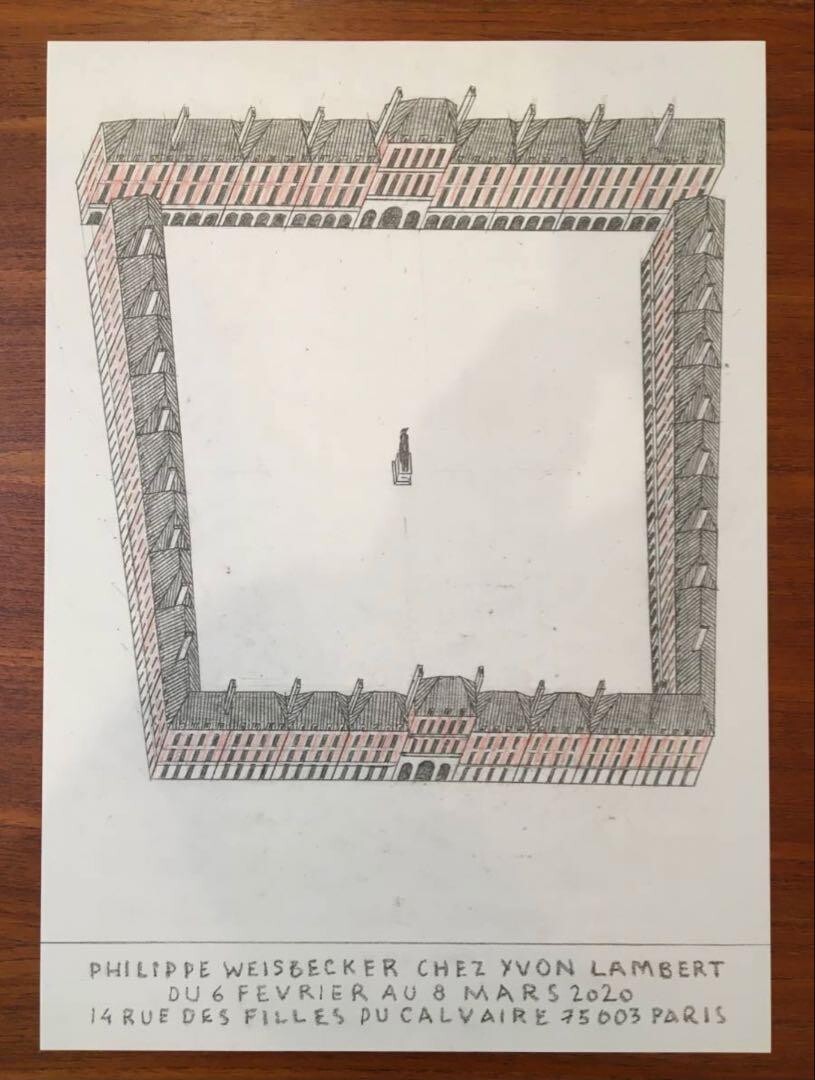 Philip Weissbecker Exhibition Poster Offset Print 2020