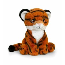 Keel Toys Keeleco Wild Tiger Recycled Soft Plush 18cm