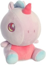 Aurora - Sweet Balloons - 5.5" Sweet Purple Unicorn Colorful Stuffed Animal