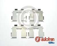 Autofren Seinsa ZubehöRsatz Scheibenbremsbelag Hinten FüR Hyundai Santa