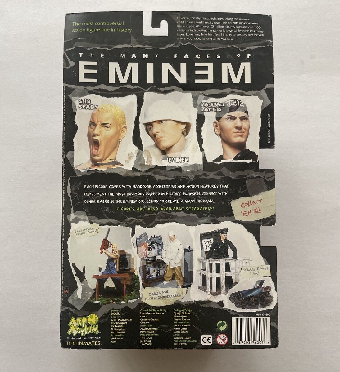 Art Asylum Eminem Slim Shady Chainsaw Marshall Mathers 7 Art Asylum Eminem Slim Shady Chainsaw Marshall Mathers 7