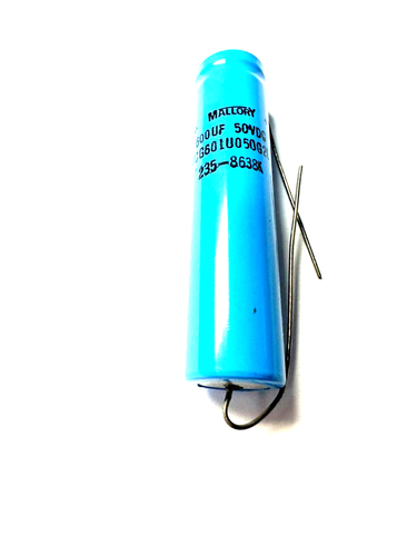 NEW MALLORY 600 UF 50 V. Dc. TCG601U050G2L CAPACITOR. - 第 1/4 張圖片