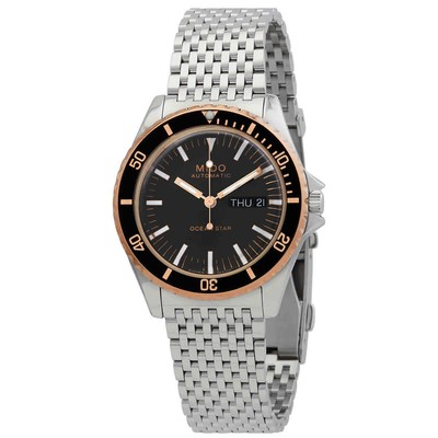 Mido Ocean Star Tribute Automatic Black Dial Men's Watch M0268302105100