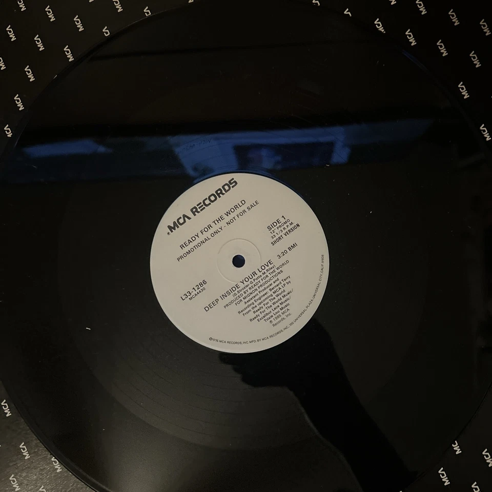 Ready For The World - Deep Inside Your Love - MCA 12" Single Funk Soul Promo WLP - Image 2 of 2