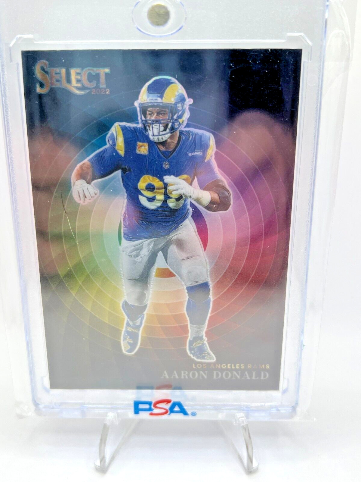 2022 Select Color Wheel Aaron Donald SP Rare Rams