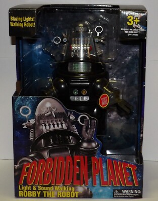 Forbidden Planet Light & Sound Walking ~ ROBBY THE ROBOT ~ Walmart Exclusive NEW