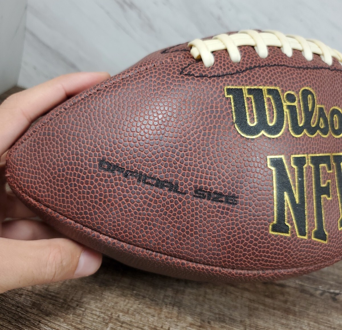 ☆NICE☆ ~Wilson NFL Super Grip Official Size Football~ ☆FREE