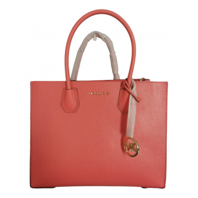MICHAEL KORS ROSA SEED LEDER MERCER TASCHE - Neu - 265  Euro statt 545 
