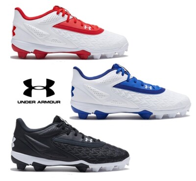 Boys Youth Under Armour Leadoff Low RM Jr 3.0 Baseball Cleats Shoes 3027455