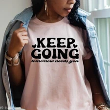 NEW KEEP GOING BELLA + CANVAS TSHIRT