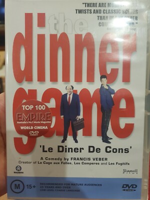 DINNER GAME - LE DINER DE CONS DVD DRAMA FILM FRENCH COMEDY THIERRY LHERMITTE