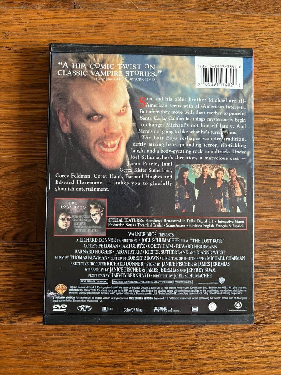 The Lost Boys (DVD, 1998) 85391174820| eBay