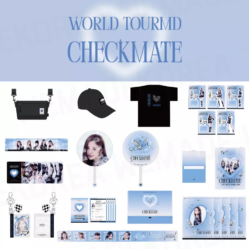 ITZY 'Checkmate' 1st World Tour Concert Ticket Memorabilia – PopArtix