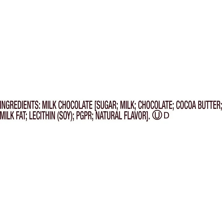 Hershey's Kisses Solid Milk Chocolate Valentine's Day Candy Gift Box 1.45 oz