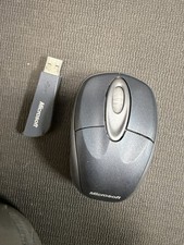 Microsoft Wireless Notebook Optical Mouse 3000 Model 1056 w/ Receiver Slate Gray