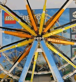 Lego Ferris Wheel 10247 Amusement Park Creator Expert 100% Complete Set no Box
