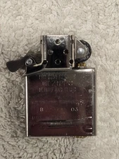 2003 VINTAGE REGULAR SIZE ZIPPO LIGHTER INSERT / GUTS ONLY MINT AND NEVER FIRED!