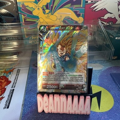 Untapped Power SS3 Son Goku BT4-004 Colossal Warfare Foil Dragon Ball Super Card