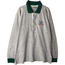Vintage 1970'S Lacoste Chemise French Lacoste Long-Sleeve Rugby Shirt Men's ...
