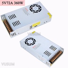360W AC 110-220V to DC 12V/24V 30A/15A Transformer Switch Power Supply Converter