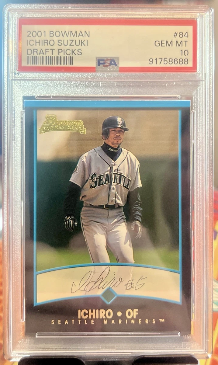 Bowman Ichiro Suzuki Rookie Baseball Sports Trading Cards