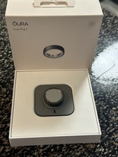 Oura Ring 4 Oura Ring Gen 4 Fitness Ring - Stealth - Size 12 See Pictures