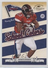 2009 Donruss Classics School Colors Rashad Jennings #34 7l6