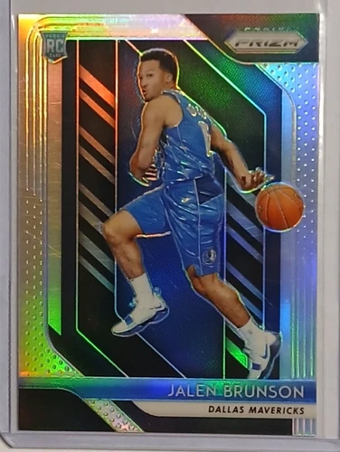 2018-19 Panini Prizm Jalen Brunson Rookie #250 Silver Prizm Holo New York Knicks