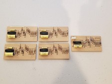 Lot of 5 Moog Polymoog Mod / Polycom cards for parts/repair