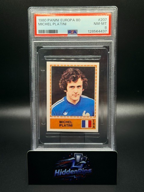 ๐ฅ VINTAGE MICHEL PLATINI โ PSA 8 NM-MT ๐ฅ