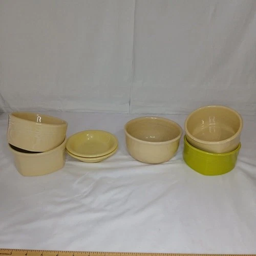 Fiesta Fiestaware Lot Of 7 Various Bowls Gusto Berry Square