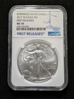 2017-W Burnished American Silver Eagle NGC MS70 First Releases