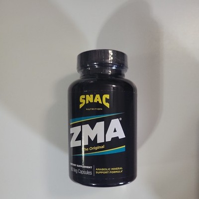 SNAC ZMA Original Recovery & Sleep Supplement 90 Capsules Exp 08/2029 