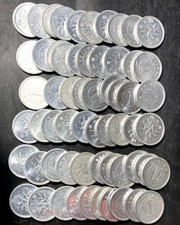 Vintage Japan Coin Lot  - 60 EXCELLENT YEN COINS - JPY 1 Yen Old Coins Lot