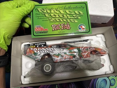 □□ 2006年 Rat Fink Funny car ラットフィンク マトコツール ホワイト ベイズモア NHRA ダイキャストファニーカー 1:24 ルート 66 □□ 2006年 Rat Fink Funny car ラットフィンク マトコツール