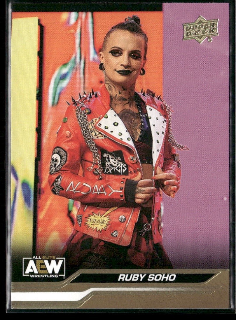 Ruby Soho 2024 Upper Deck AEW #12 AEW Gold