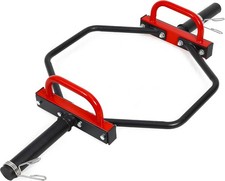 Olympic Trap Bar Hex Deadlift Bar for 2 Inch Weight Plates Heavy Duty Shrug
