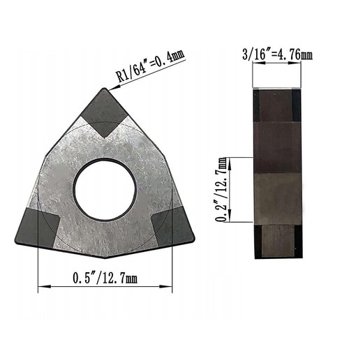 5/8 MWLNR1616H08 Lathe Turning Tool holder+WNMG080404 CBN-6 For Hardness Steel - Foto 3 di 6