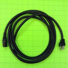 Standard Computer Cord Black Power Cable Cord