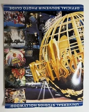 Universal Studios Hollywood Brochure Handbook California Theme Park