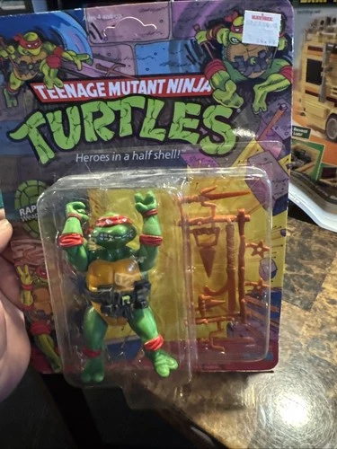 Playmates Toys Teenage Mutant Ninja Turtles Raphael Moc Action Figure - 5003