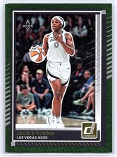 2025 Donruss WNBA #60 Jackie Young Green Shimmer